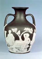 Wedgwood Stoneware copy of the Portland Vase, 1790